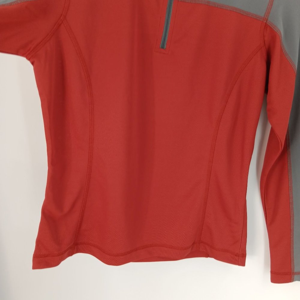 NORTH END LADIES BRICK/GRAY XXL SLEEVE SHIRT - Picture 10 of 16